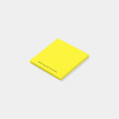 Post-it® Votre message Vibrant Jaune clair (Incliné)
