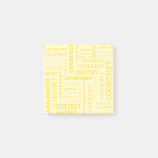 Post-it® Votre nom est partout (Devant)