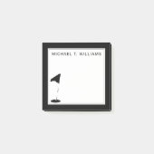 Post-it® Votre nom | Pavillon de golf (Devant)