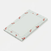 Post-it® Votre nom Poisson rouge japonais Koi (Incliné)