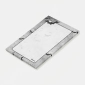 Post-it® Votre nom troupeau de chauves-souris d'Halloween G (Incliné)