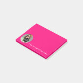 Post-it® Votre personnaliser de message de photo cette (Incliné)