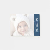 Post-it® Votre photo s'illumine - avec Navy Blue (Devant)