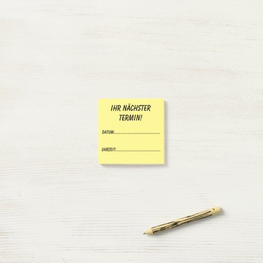 Post-it® Votre prochain rendez-vous ! (Sur un bureau)