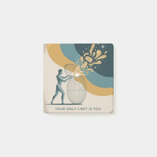 Post-it® Votre seule limite est vous (Devant)