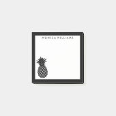Post-it® Votre texte | Ananas tropical (Devant)