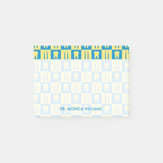 Post-it® Votre texte | Dents mignons (Devant)