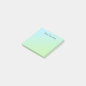 Post-it® Votre texte ici Green Gradient (Incliné)