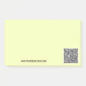Post-it® Votre texte personnalisé pour le code QR Notes adh (Devant)