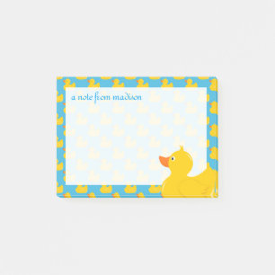 Post-it® Votre texte Rubber Ducky