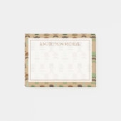 Post-it® Votre texte | Top Hat Moustache (Devant)