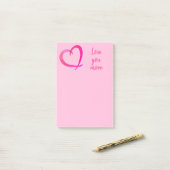 Post-it® Vous aimez plus (Sur un bureau)