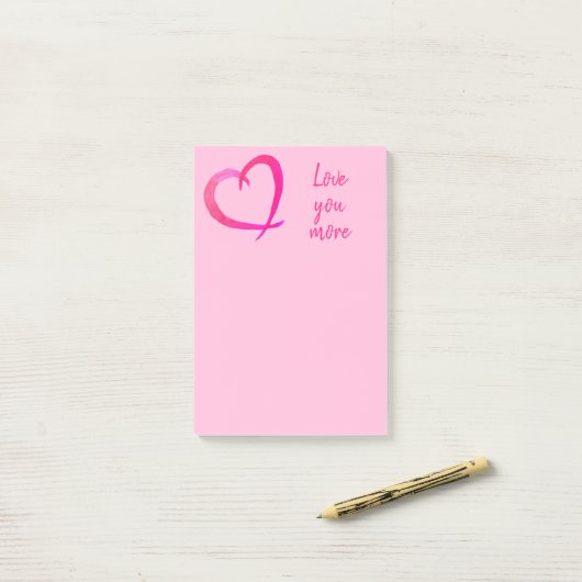 Post-it® Vous aimez plus (Sur un bureau)