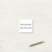 Post-it® Vous avez ceci - Confiance personnalisée Note coll (Sur un bureau)