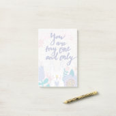 Post-it® Vous avez des mes ans et seulement (Sur un bureau)