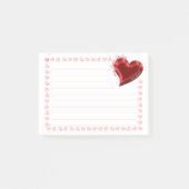 Post-it® "Vous avez volé mon coeur" Valentine (Devant)