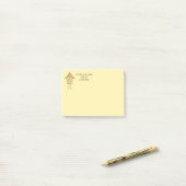 Post-it® Vous devez être un peu Coo Coo pour travailler ici (Sur un bureau)