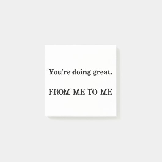 Post-it® Vous êtes en train de faire du bien - Support pers (Devant)