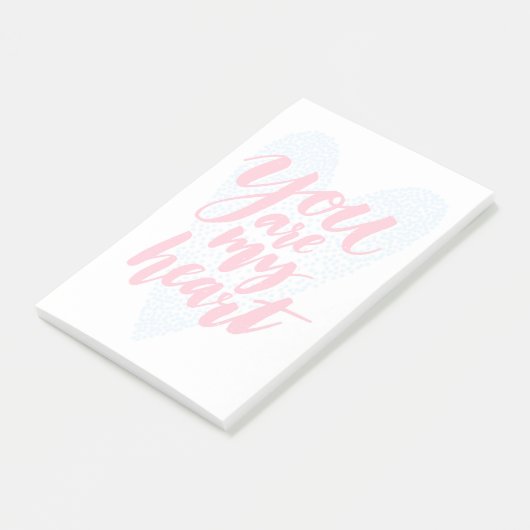 Post-it® Vous êtes mon coeur (Incliné)