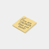 Post-it® Vous êtes plus forts que vous ne pensez Positif (Incliné)