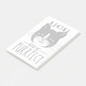 Post-it® Vous êtes Purrfect (Incliné)