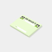 Post-it® vous l'avez cloué bravo la reconnaissance des empl (Incliné)