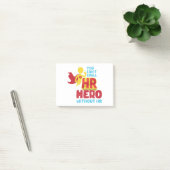 Post-it® Vous ne pouvez pas épeler Héros RH sans ressources (Bureau)