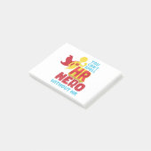 Post-it® Vous ne pouvez pas épeler Héros RH sans ressources (Incliné)