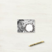 Post-it® Vous n'oublierez jamais ce message. (Sur un bureau)