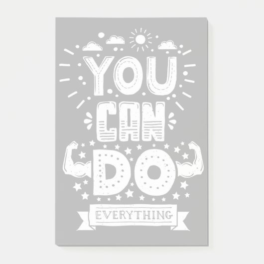 Post-it® Vous pouvez faire tout (Devant)