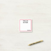 Post-it® Vous Pouvez Le Faire ! Notes pour moi noir blanc r (Sur un bureau)