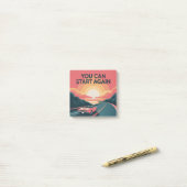 Post-it® Vous Pouvez Recommencer (Sur un bureau)