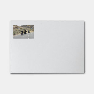 Post-it® Voyage en moto - Trio cycliste