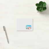 Post-it® Voyage en train avec chat (Bureau)