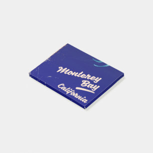 Post-it® Voyage vintage de Monterey Bay California Jelly
