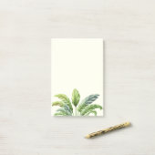 Post-it® Voyageurs Palm Tree Boho Tropical (Sur un bureau)