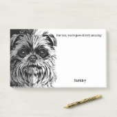 Post-it® Vraiment, vous êtes des pattes extraordinaires ! N (Sur un bureau)