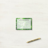 Post-it® Vue ascendante d'arbres (Sur un bureau)