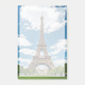 Post-it® Vue de la Tour Eiffel depuis le parc public Champ (Devant)