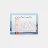 Post-it® Vue de San Francisco par Golden Gate Bridge (Devant)