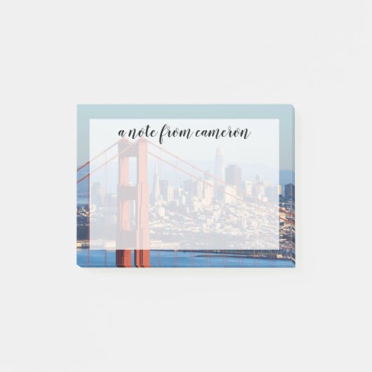 Post-it® Vue de San Francisco par Golden Gate Bridge (Devant)
