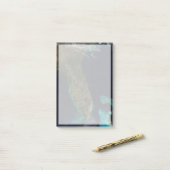 Post-it® Vue Satellite Sur La Floride. (Sur un bureau)