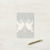 Post-it® Walter Crane Swan (Sur un bureau)