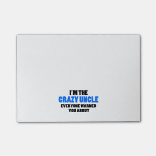 Post-it® Warned About fol d'oncle You Were