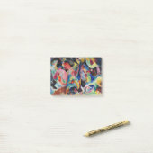 Post-it® Wassily Kandinsky Improvisation Flood (1914) (Sur un bureau)