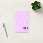 Post-it® Watercolor Cute Popsicle Glaces Creams (Bureau)