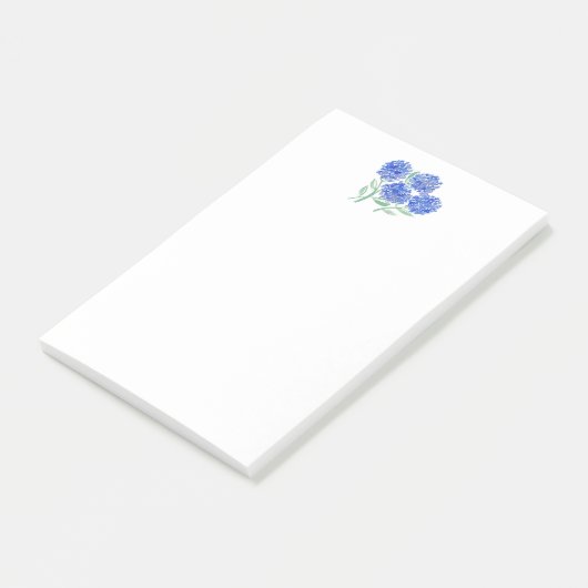 Post-it® Watercolor Hydrangeas (Incliné)