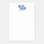 Post-it® Watercolor Hydrangeas Post-it (Devant)
