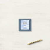 Post-it® Watercolor lighthouse (Sur un bureau)