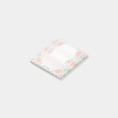 Post-it® Watercolor Peony Flower Post it Notes (Incliné)